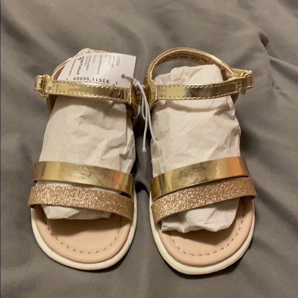 Little girl sandals.